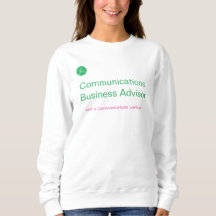 Sweatshirt für Damen 'Communications Business Advi
