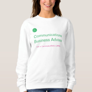 Sweatshirt für Damen 'Communications Business Advi