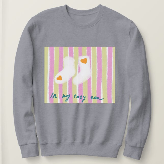 Sweatshirt für gemütliche Tage (Design vorne)