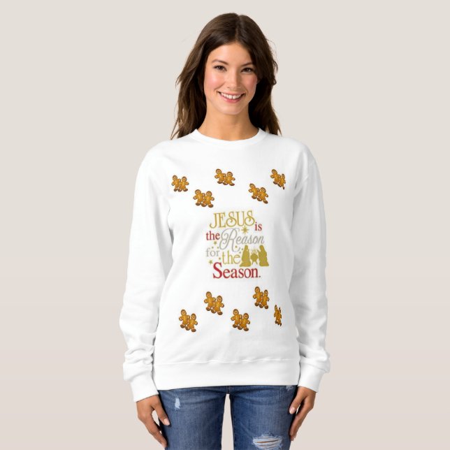 Sweatshirt Gingerbread Man (Vorne ganz)