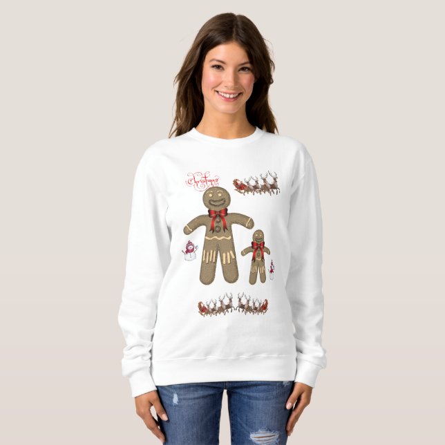 Sweatshirt Gingerbread Man (Vorne ganz)