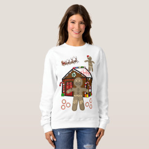 Sweatshirt Gingerbread Man
