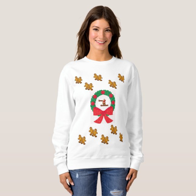 Sweatshirt Gingerbread Man (Vorne ganz)