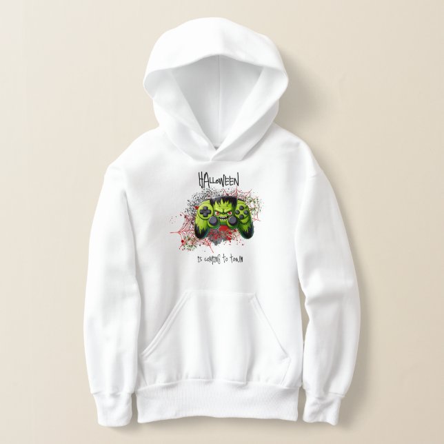 Sweatshirt "HALLOWEEN is coming to town" Monster (Ablage )