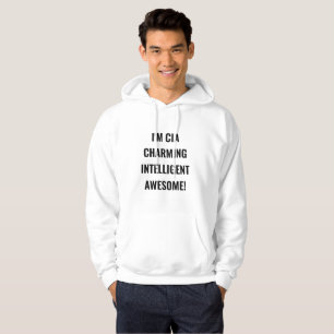 Sweatshirt Hooded CIA-Charming Intelligent Phantas