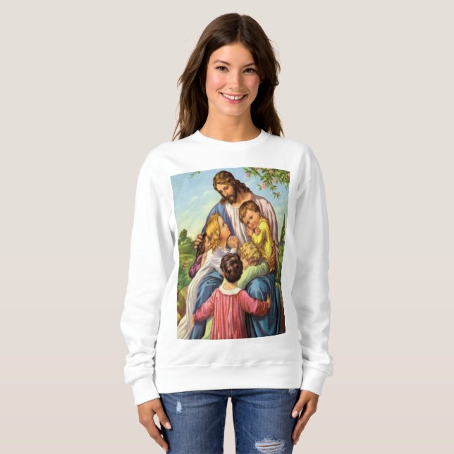 Sweatshirt Jesus Christ (Vorne ganz)