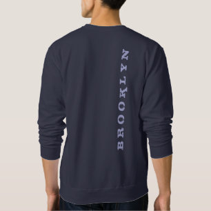 Sweatshirt Maßanfertigung Brooklyn Nyc New York Ci