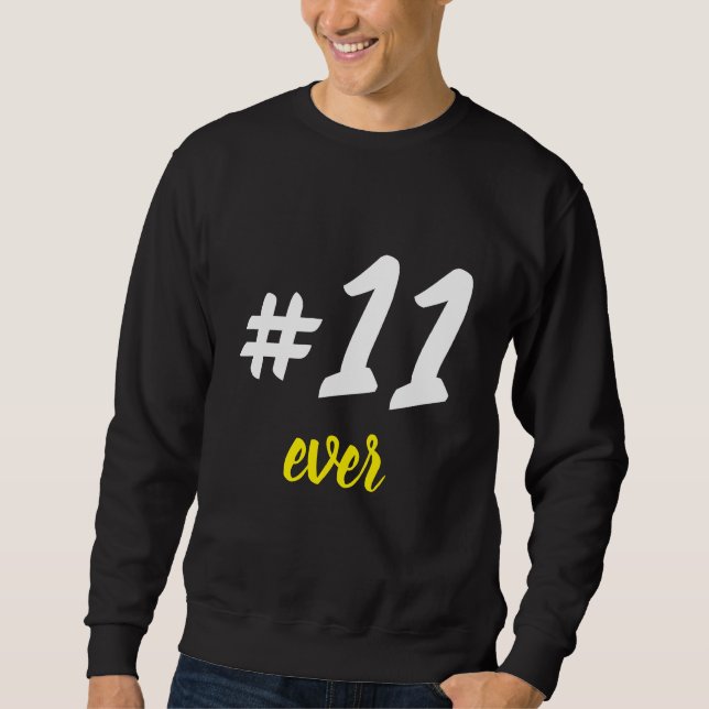 Sweatshirt Pförtner -11 2 ever (Vorderseite)