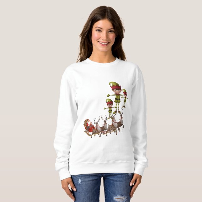 Sweatshirt Santa (Vorne ganz)