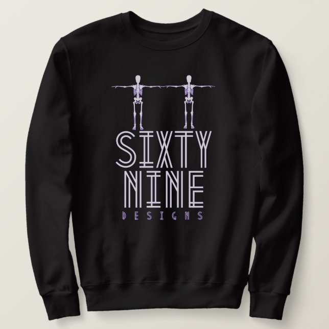Sweatshirt "SIXTY NINE DESIGNS" (Design vorne)