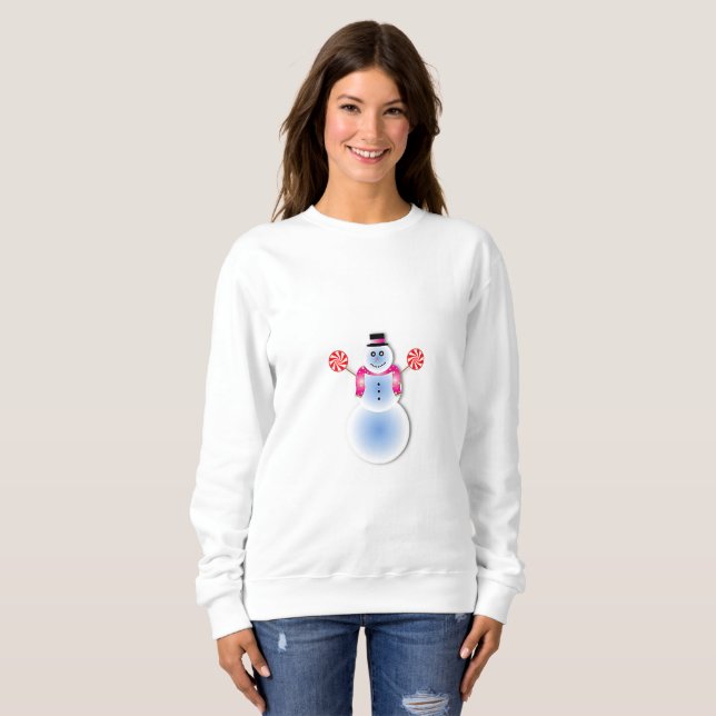 Sweatshirt Snowman (Vorne ganz)