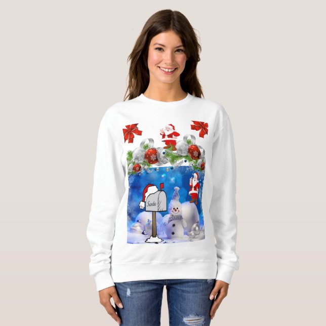 Sweatshirt Snowman (Vorne ganz)