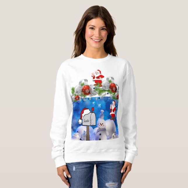 Sweatshirt Snowman (Vorne ganz)