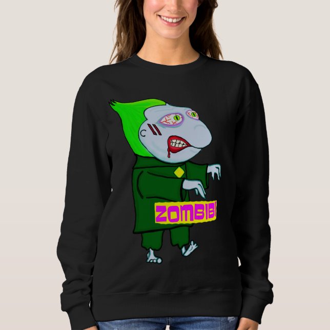 Sweatshirt T - Shirt Zombibi (Vorderseite)