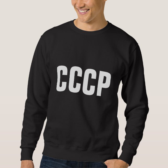 Sweatshirt Yashin CCCP (Vorderseite)