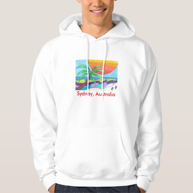 SweatshirtHoodie Sydneys, Australien Hoodie (Vorderseite)