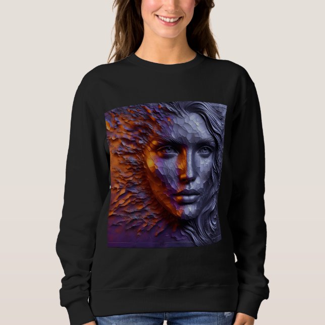 Sweatshirts für Frauen Art Expression 4 (Vorderseite)