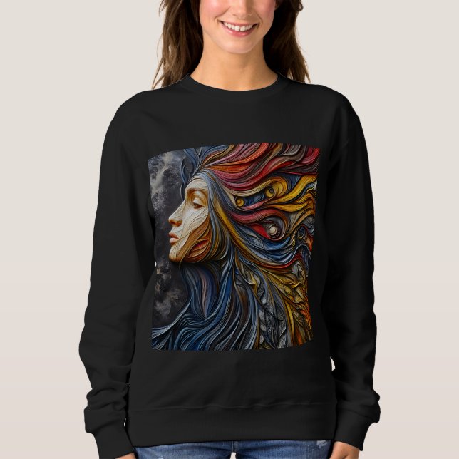 Sweatshirts für Frauen - Art Expression 6 (Vorderseite)