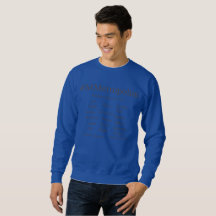 Sweatshirts Größe Sm - 3X wessen Name ist es?