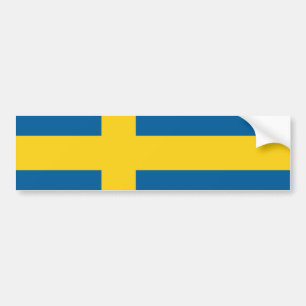 sweden flag autoaufkleber
