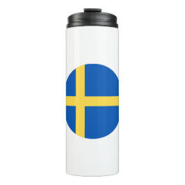 Sweden Flag Thermosbecher