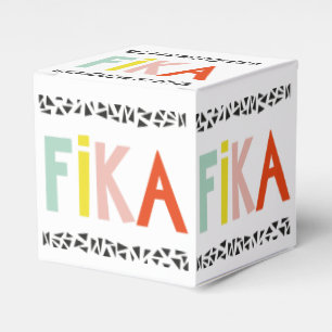 Swedish Fika Colors Geschenkschachtel