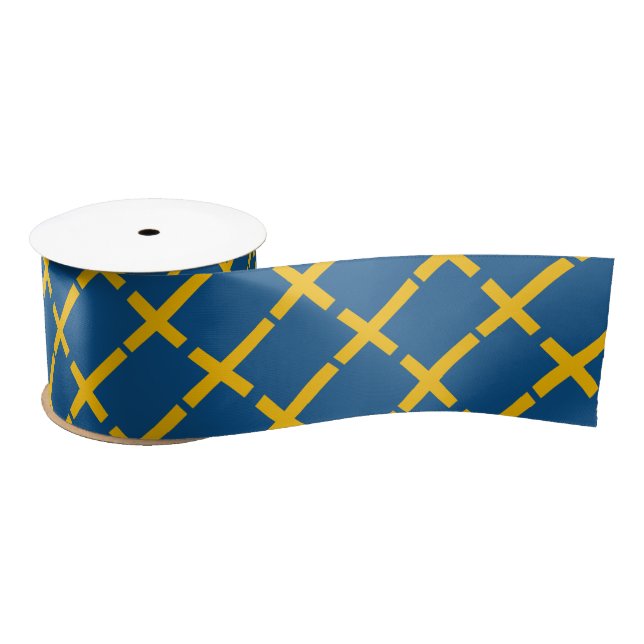 Swedish Flag Satinband (Spule)