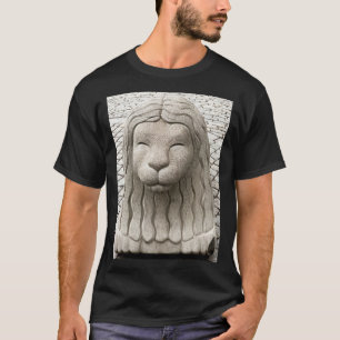Swedish Stone Lion Stockholm Fotograf T-Shirt