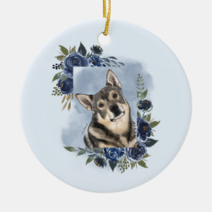 Swedish Vallhund Keramik Ornament