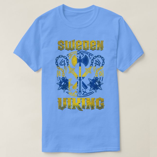 Swedish Viking2 T-Shirt (Design vorne)