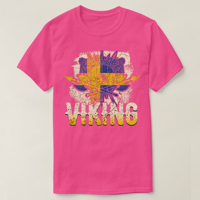 Swedish Viking4 T-Shirt (Design vorne)