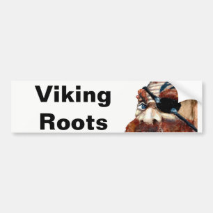 Swedish Viking Roots Autoaufkleber
