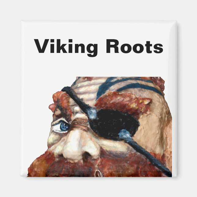 Swedish Viking Roots Magnet (Vorne)