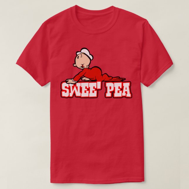 Swee Pea von Popeye T-Shirt (Design vorne)