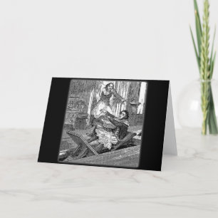 Sweeney Todd-Barbers Fleisch-Penny Dreadful Karte