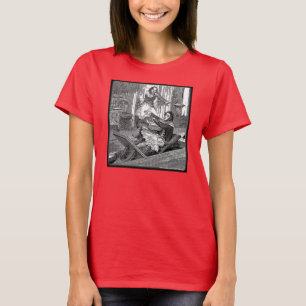 Sweeney Todd-Friseure Stuhl-Penny schrecklicher T T-Shirt