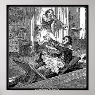 Sweeney Todd-Friseure Stuhl-Penny schreckliches Poster