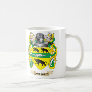 Sweeney Wappen (Familienwappen) Tasse