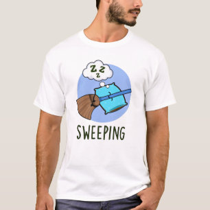 Sweep Funny Sleeping Broom Pub T-Shirt