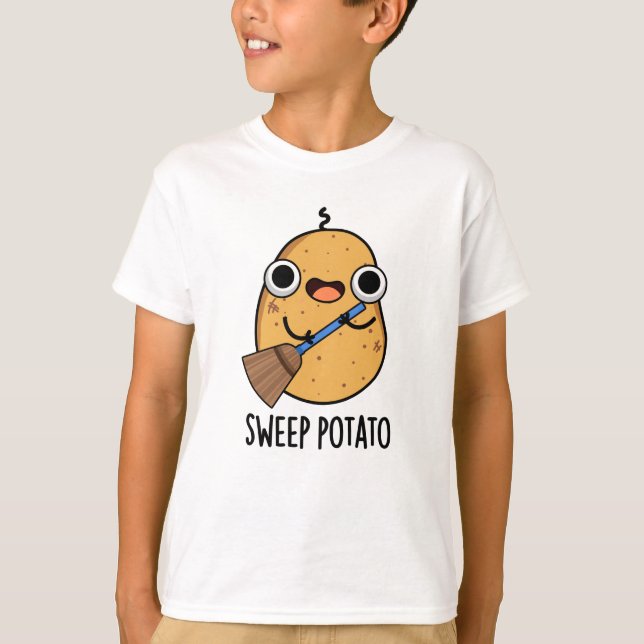 Sweep Potato Funny Sweet Potato Puff T-Shirt (Vorderseite)