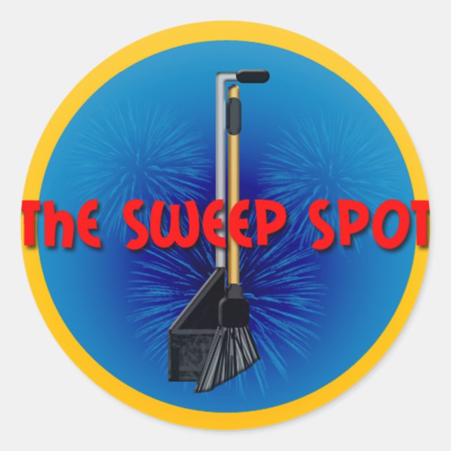Sweep Spot Mini Stickers (Vorderseite)