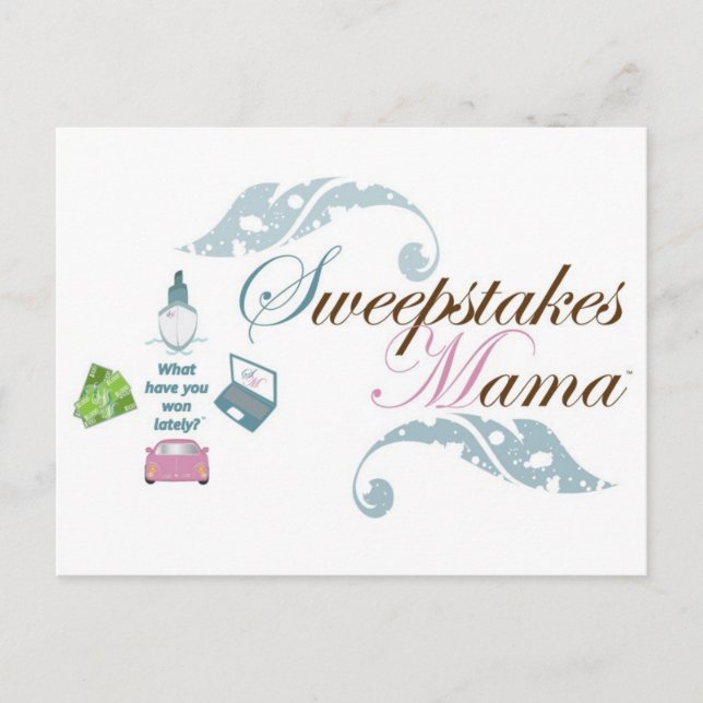 Sweepstakes Mama Gear Postkarte (Vorderseite)