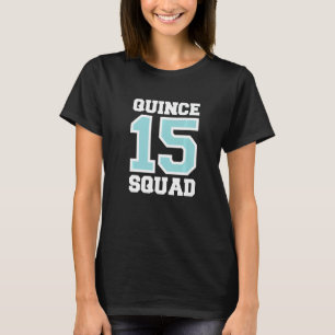 Sweet 15 mexikanische Geburtstagsparty Quinceanera T-Shirt