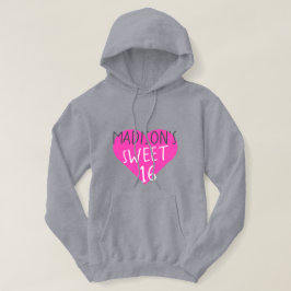 Sweet 16 16. Geburtstag Hoodie