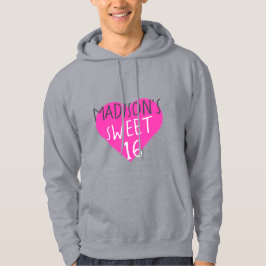 Sweet 16 16. Geburtstag Hoodie