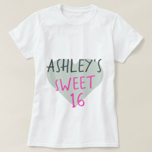 Sweet 16 16. Geburtstag T - Shirt
