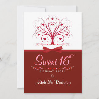 Sweet 16 Birthday Foto Einladungen