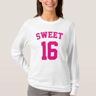 Sweet 16 Birthday Niedlich University Letters Uni T-Shirt