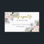 Sweet 16 Blush Wasserfarbe UAWG Umschließung Visitenkarte<br><div class="desc">Adorable, rötlich rosa Blüte, 16 . Geburtstag Geburtstagsparty Response Card. Einfach mit Ihren Baby-Fotos und Ihrer Botschaft personalisieren. Bitte kontaktieren Sie mich per Chat, wenn Sie Fragen zum Kunstwerk haben oder eine Anpassung benötigen. Karo der Auflistung für weitere Elemente. BITTE BEACHTEN SIE: Für Unterstützung bei Bestellungen, Versand, Produktinformationen usw. wenden...</div>