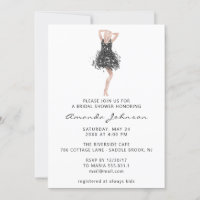 Sweet 16. Brautparty Black Gray Dress White